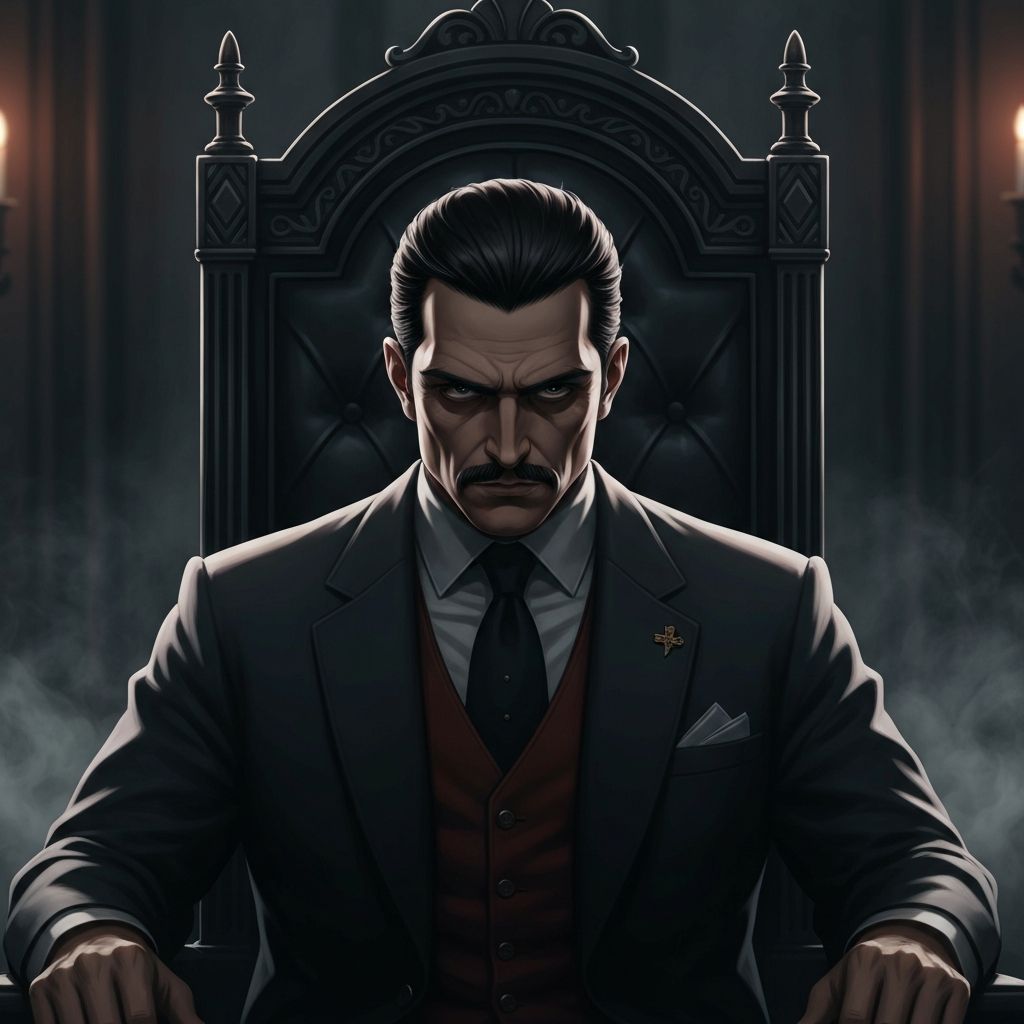 Michael Corleone Anime Style